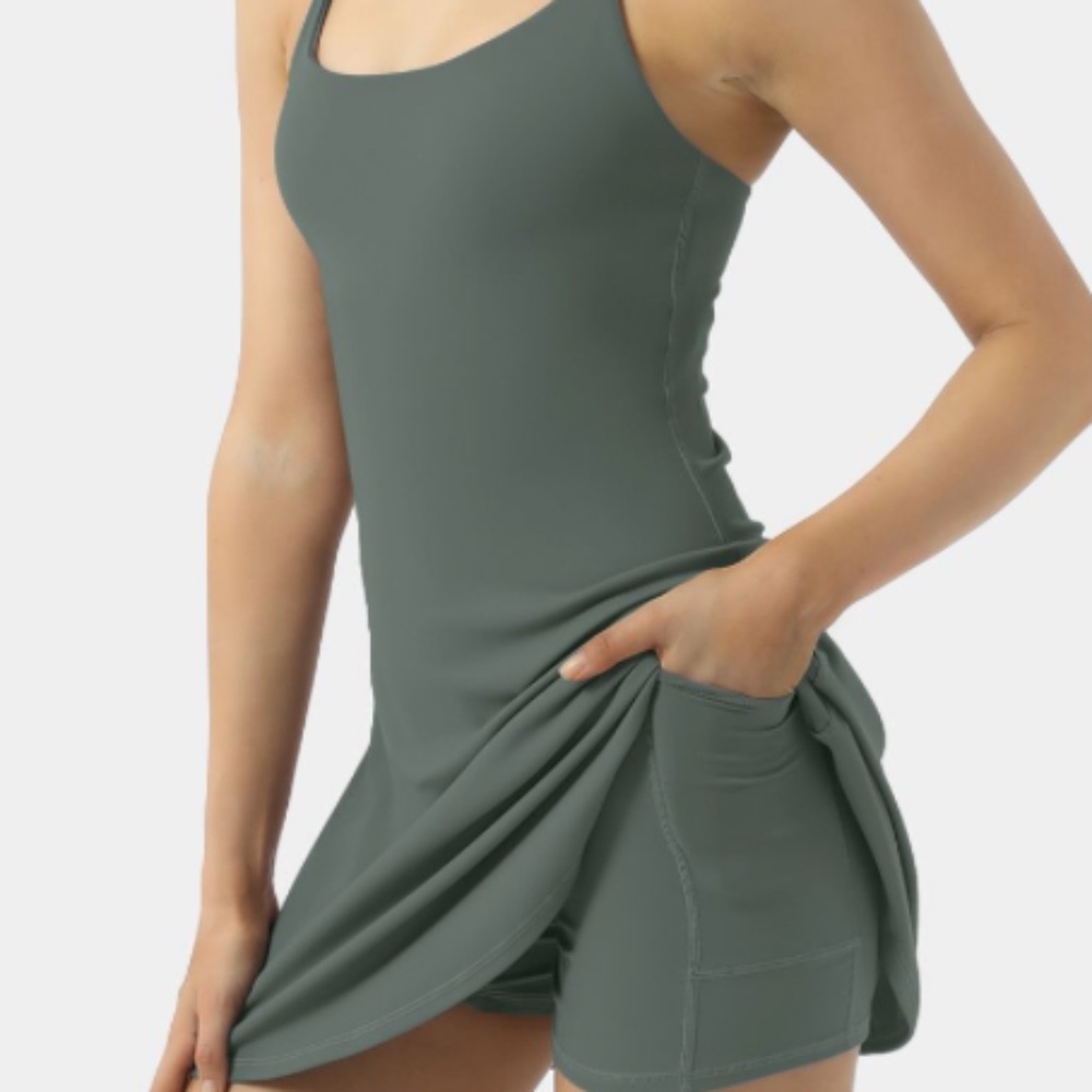 Softlyzero™ Plush Backless Active Dress